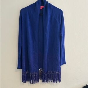 Lilly Pulitzer Royal Blue Knit Shawl
